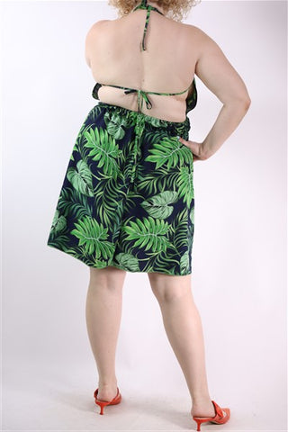 שמלה  טרופית - M-L שמלה  טרופית - M-L