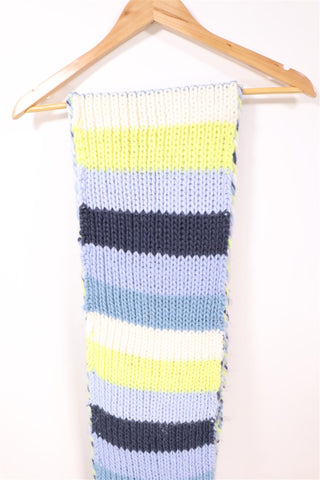 צעיף צמרי בגוונים פסטליים -OS צעיף צמרי בגוונים פסטליים -OS