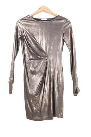 שמלה זהובה נחושת סקסית - XS שמלה זהובה נחושת סקסית - XS