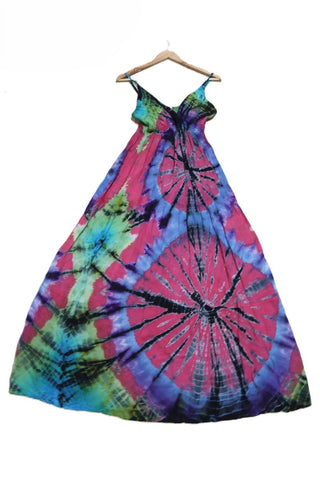 שמלה נשפכת בכתמי צבע-XS-M שמלה נשפכת בכתמי צבע-XS-M