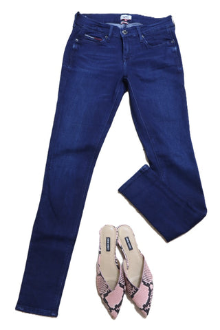 גינס TOMMY HILFIGER בכחול-S-M גינס TOMMY HILFIGER בכחול-S-M