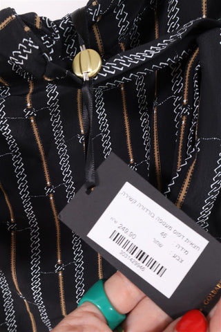 חצאית מעטפת חדשה בשחור- L-XL חצאית מעטפת חדשה בשחור- L-XL