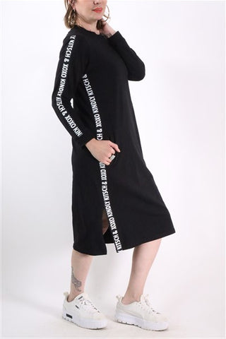 שמלת פוטר שחורה- M שמלת פוטר שחורה- M