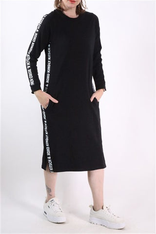 שמלת פוטר שחורה- M שמלת פוטר שחורה- M