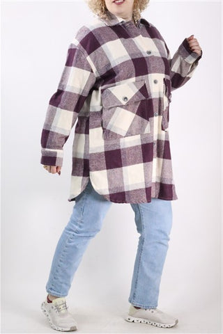 חולצת גקט חדשה פלנאל- XL-XXL חולצת גקט חדשה פלנאל- XL-XXL