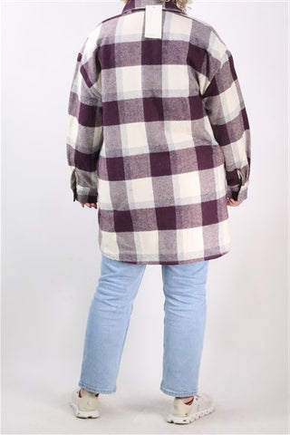 חולצת גקט חדשה פלנאל- XL-XXL חולצת גקט חדשה פלנאל- XL-XXL