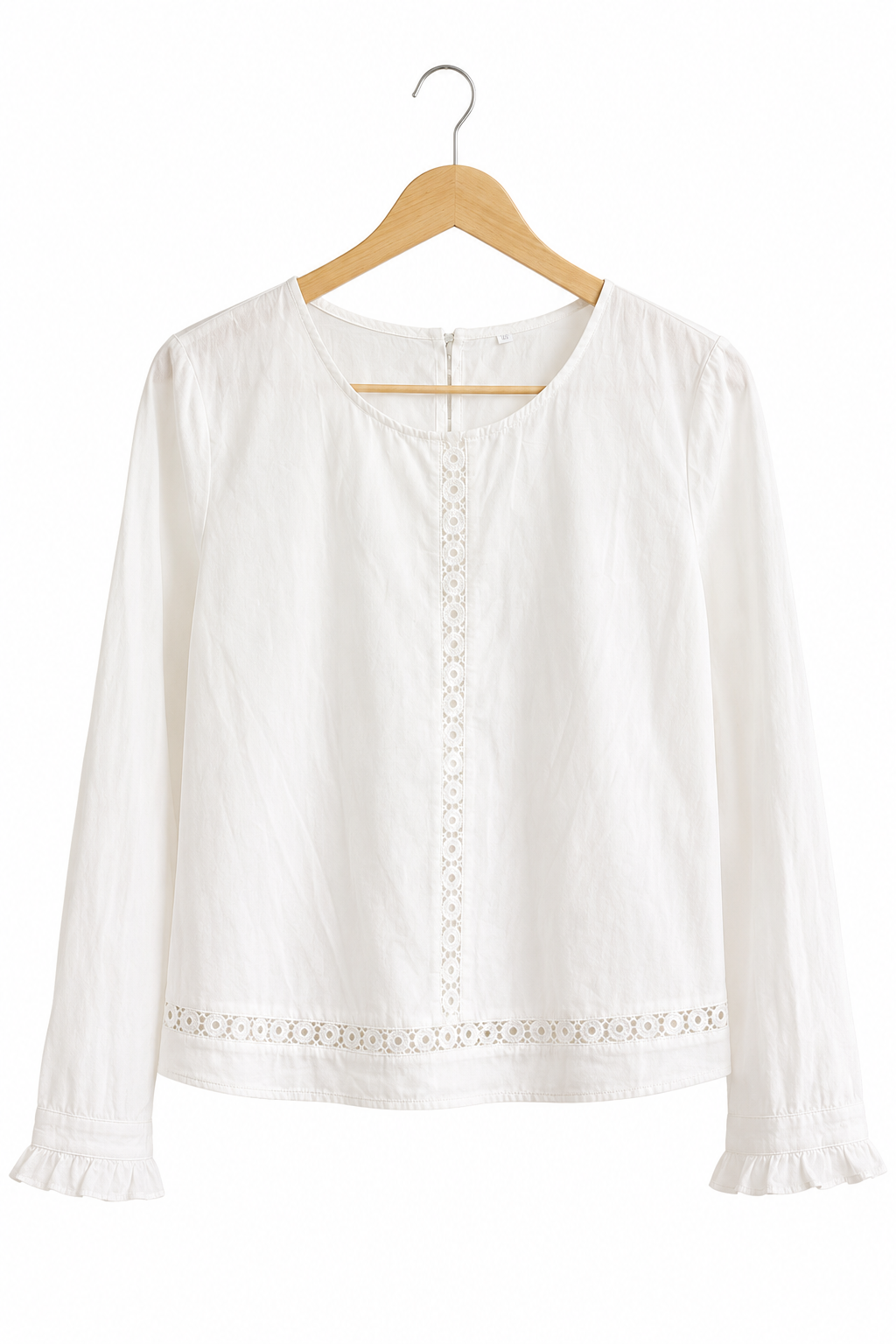 חולצה חגיגית לבנה - L