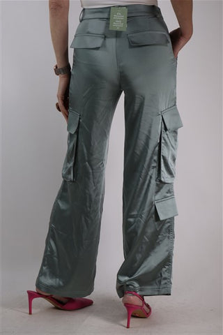 מכנסים חדשים דגמח בירוק חאקי- XS