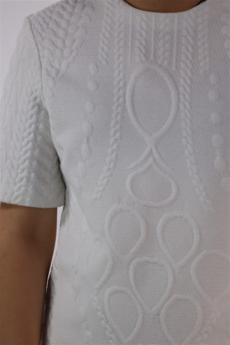 שמלה לבנה ZARA  ישרה- M-S, תמונה 6