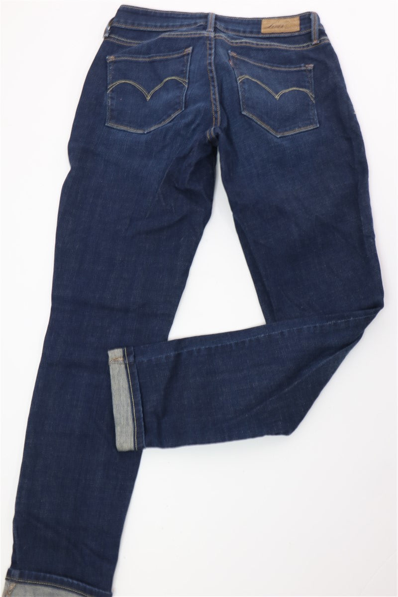 גינס LEVI'S סקיני בכחול- XS -S, תמונה 2