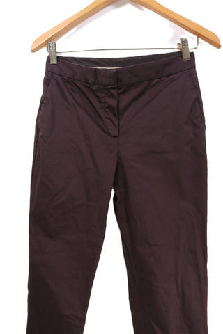 מכנסיים סיגר MASSIMO DUTTI בחום- XS