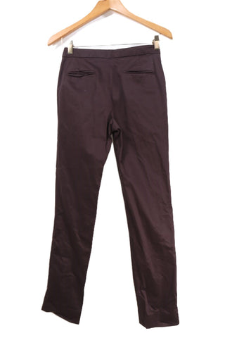 מכנסיים סיגר MASSIMO DUTTI בחום- XS