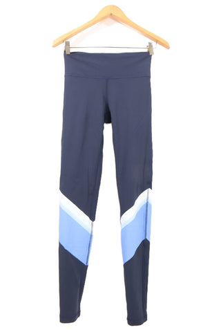 מכנסיים טייץ ADIDAS ספורט בגווני כחול- XS-S