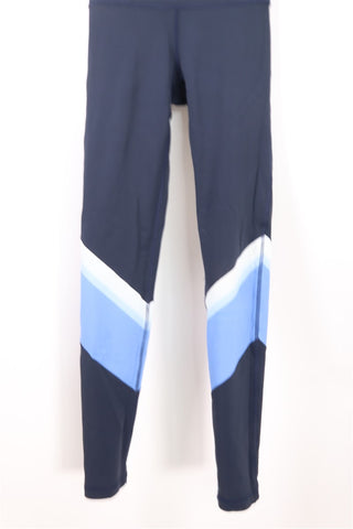 מכנסיים טייץ ADIDAS ספורט בגווני כחול- XS-S