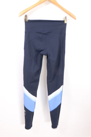 מכנסיים טייץ ADIDAS ספורט בגווני כחול- XS-S