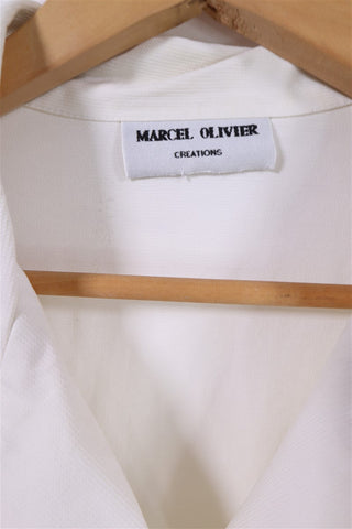 חולצת וינטיג MARCEL OLIVER צווארון גדול מעוצב-M