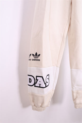 מכנסי טריקו ADIDAS בניוד ולבן- XS-S