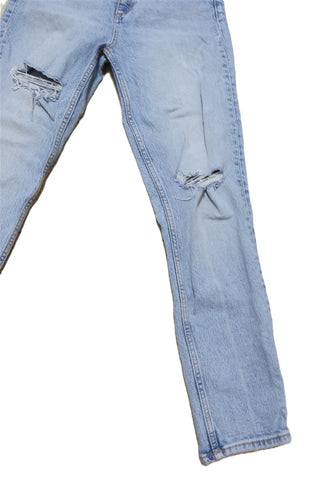 גינס ZARA בתכלת- XS-S