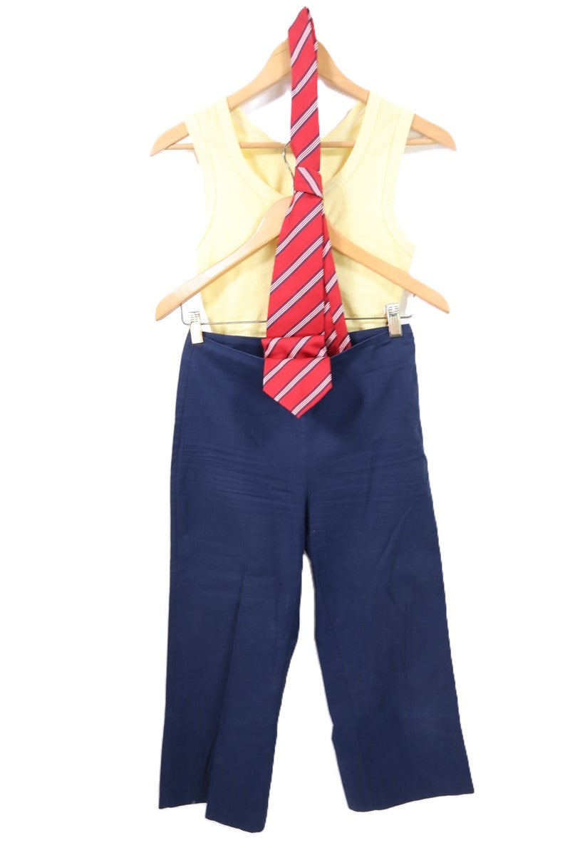 7/8 ZARA בד בסטייל גינס- XS