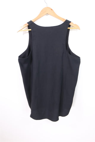 חולצת גופיה RIVER ISLAND בשחור- XL