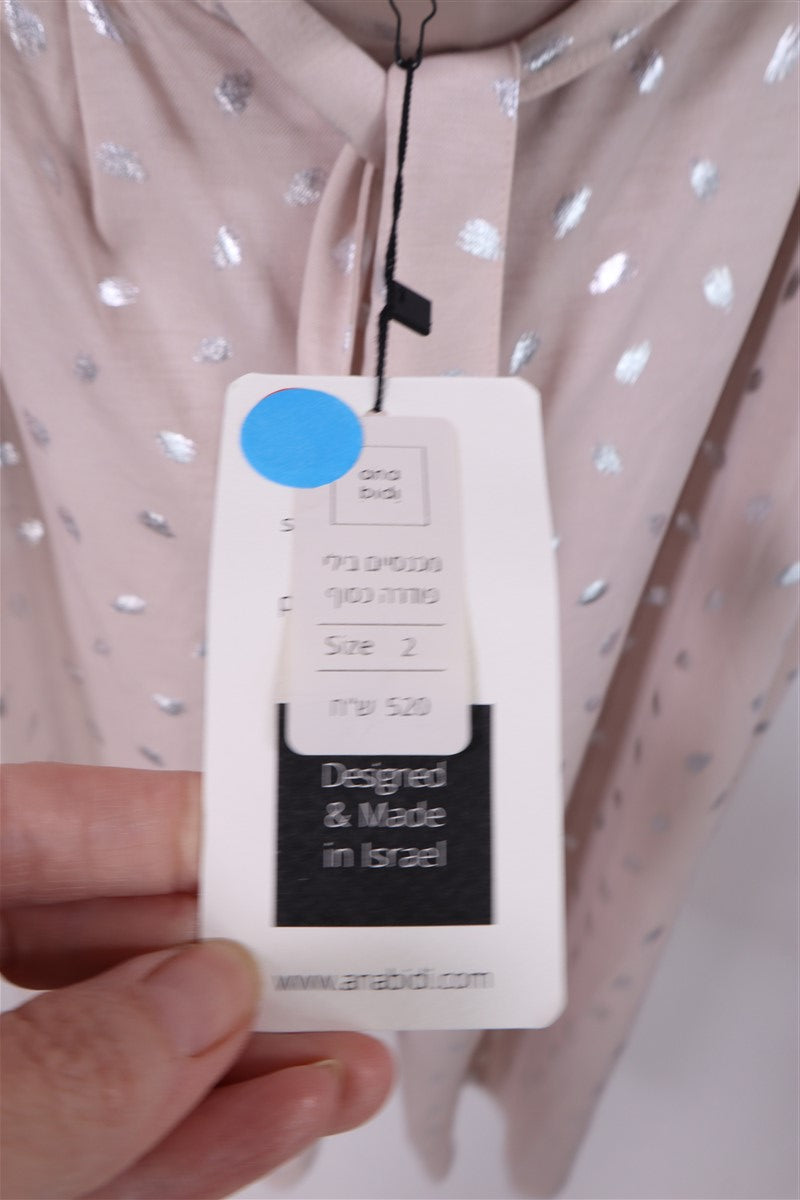 חליפת מכנסיים וחולצה חדש בפודרה וכסף - L-XL, תמונה 5