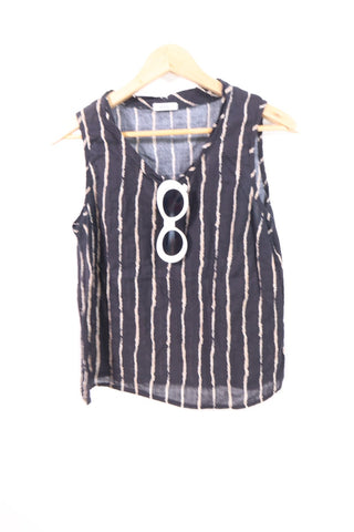 חולצת פסים מעוצבת- M-L