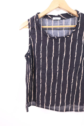 חולצת פסים מעוצבת- M-L