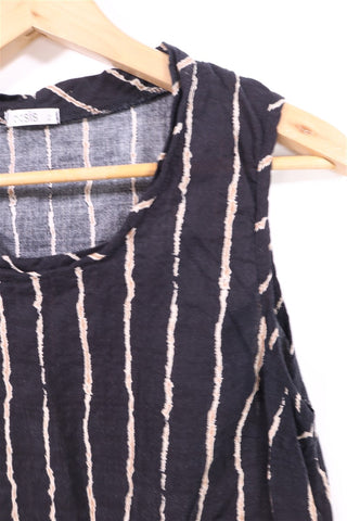 חולצת פסים מעוצבת- M-L