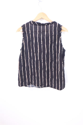 חולצת פסים מעוצבת- M-L