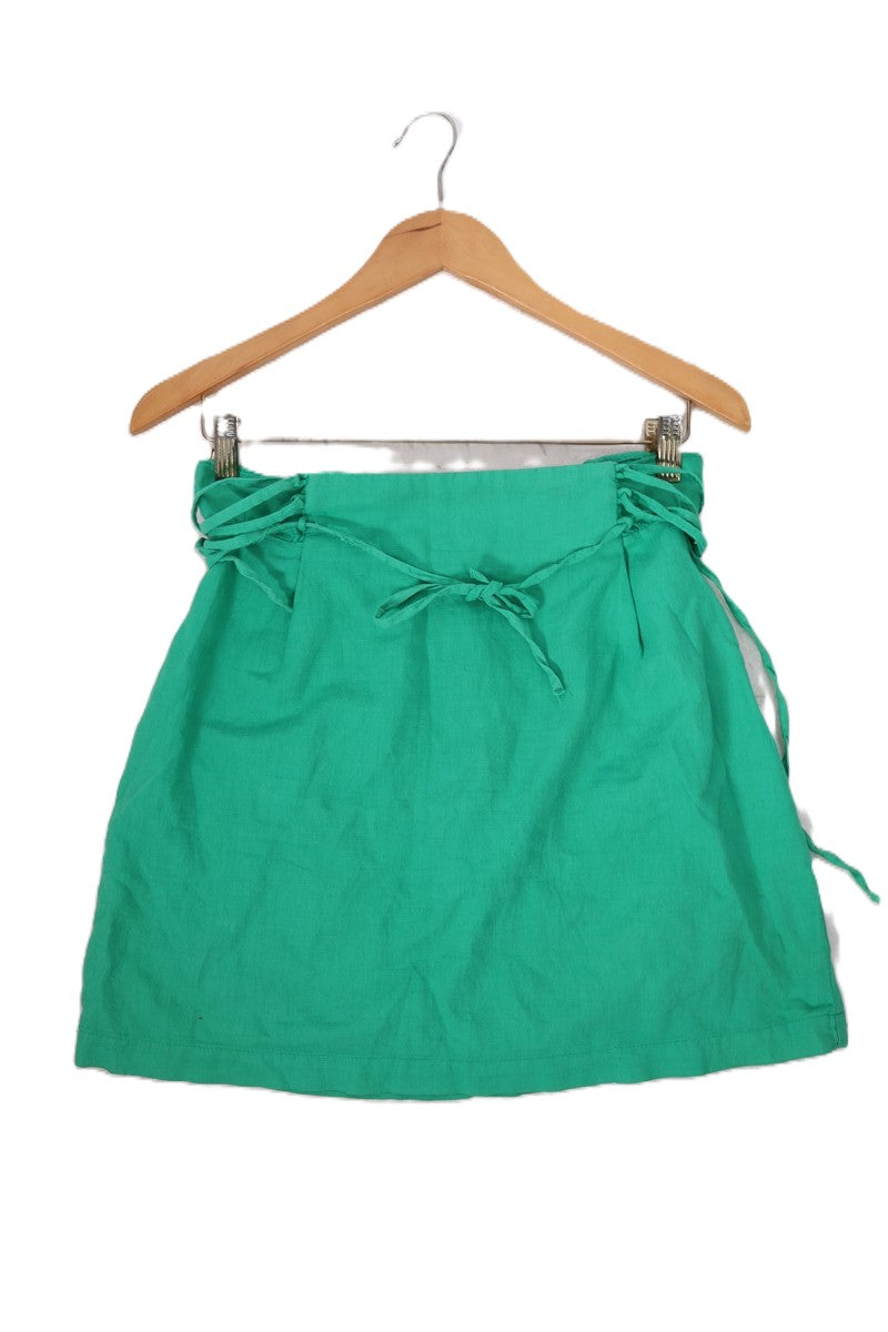 חצאית מיני ZARA בסגנון פשתן -XS, תמונה 7
