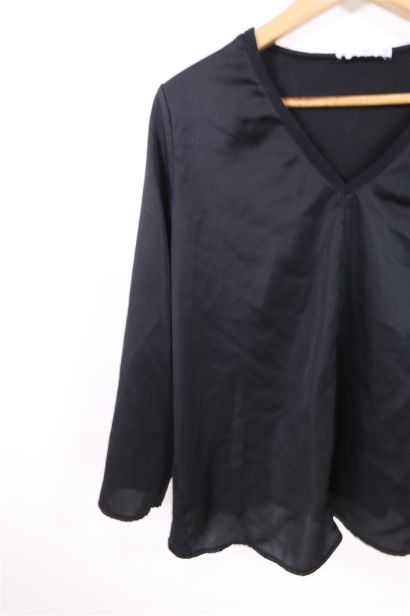 חולצת סטאן MANGO בשחור- M, תמונה 2