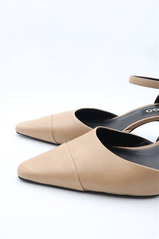 נעלי עקב MANGO במוקה- 39-38.5