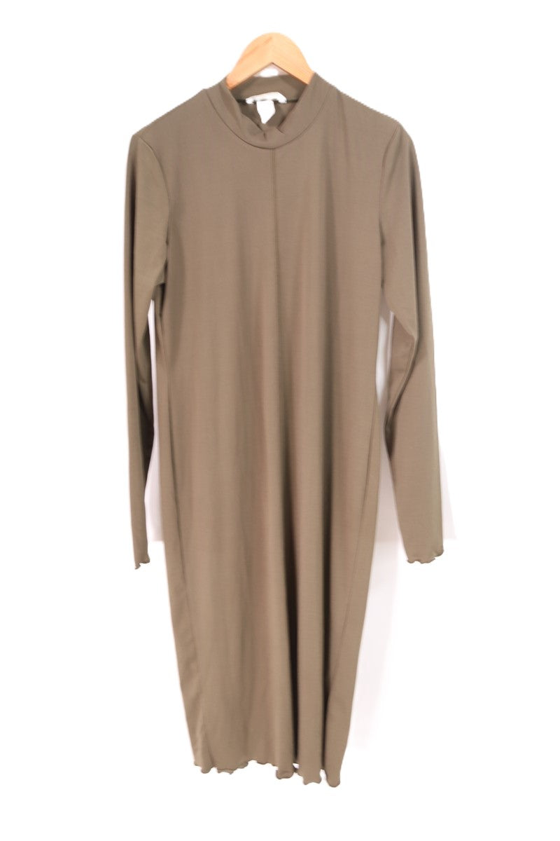 שמלת קזואל בחאקי- L-XL, תמונה 1