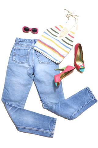 חולצת טופ סריג ZARA בשמנת-XS-S