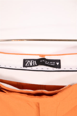 מכנסיים מתרחבים ZARA בכתום- XL