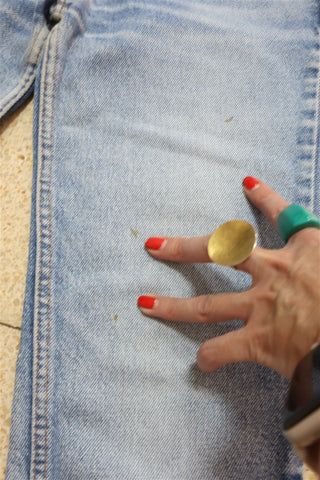 גינס וינטיג LEVIES בכחול - XS