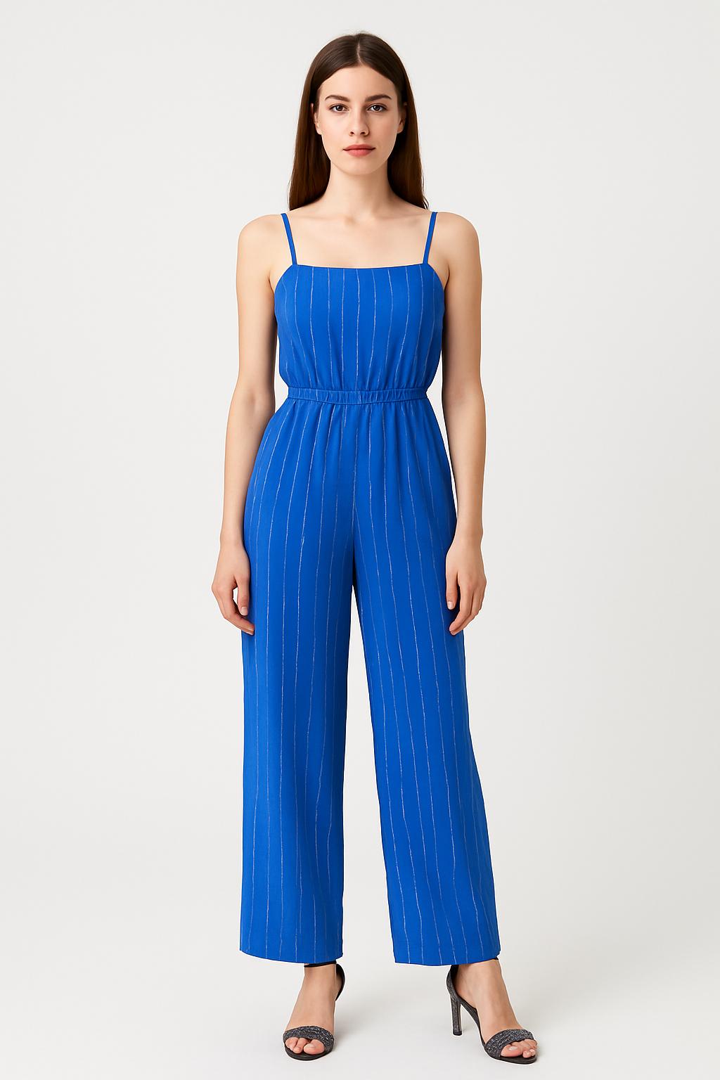 אוברול וינטיג בכחול- S-M