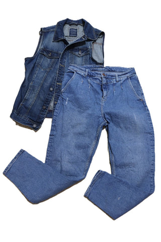 גינס "מאם" בכחול- M-L