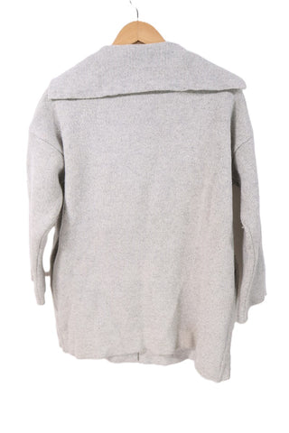 עליונית סריג באפור - L