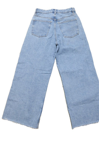 גינס 7/8 ZARA מתרחב בכחול - XS