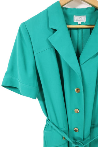 שמלת וינטיג אלגנטית בירוק עז- L