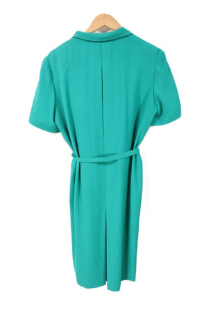 שמלת וינטיג אלגנטית בירוק עז- L