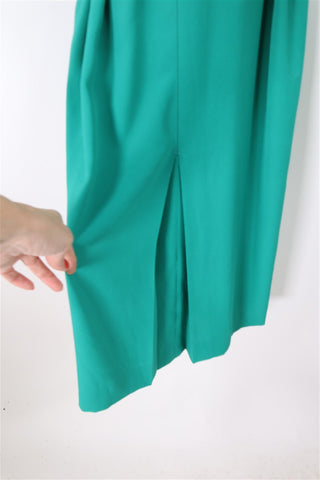 שמלת וינטיג אלגנטית בירוק עז- L