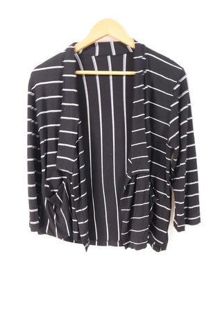 עליונית פסים אלמביקה בשחור-L