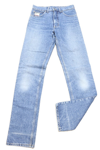 גינס וינטיג ישר בכחול- XS-S