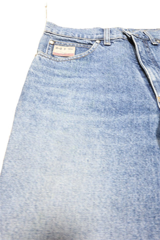 גינס וינטיג ישר בכחול- XS-S