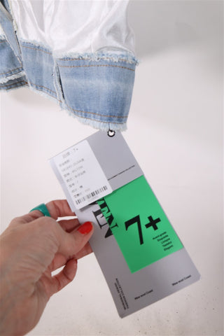 וסט גינס מעוצב וחדש- M-L