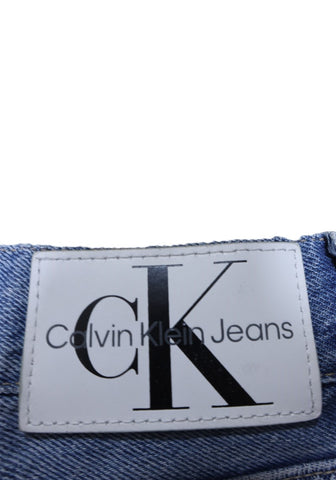 גינס קרעים CALVIN KLEIN בכחול- M