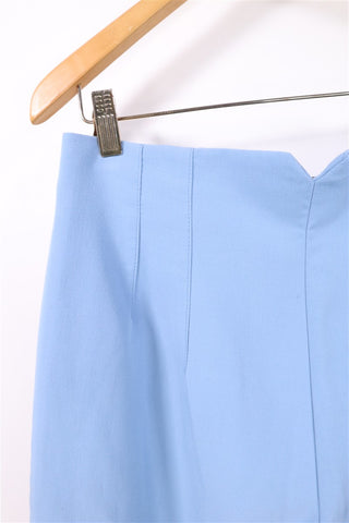 מכנסיים אלגנטיים ZARA בתכלת- L