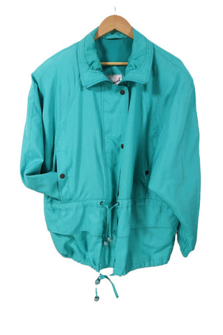 מעיל רוח וינטיג בטורקיז- M-XXL